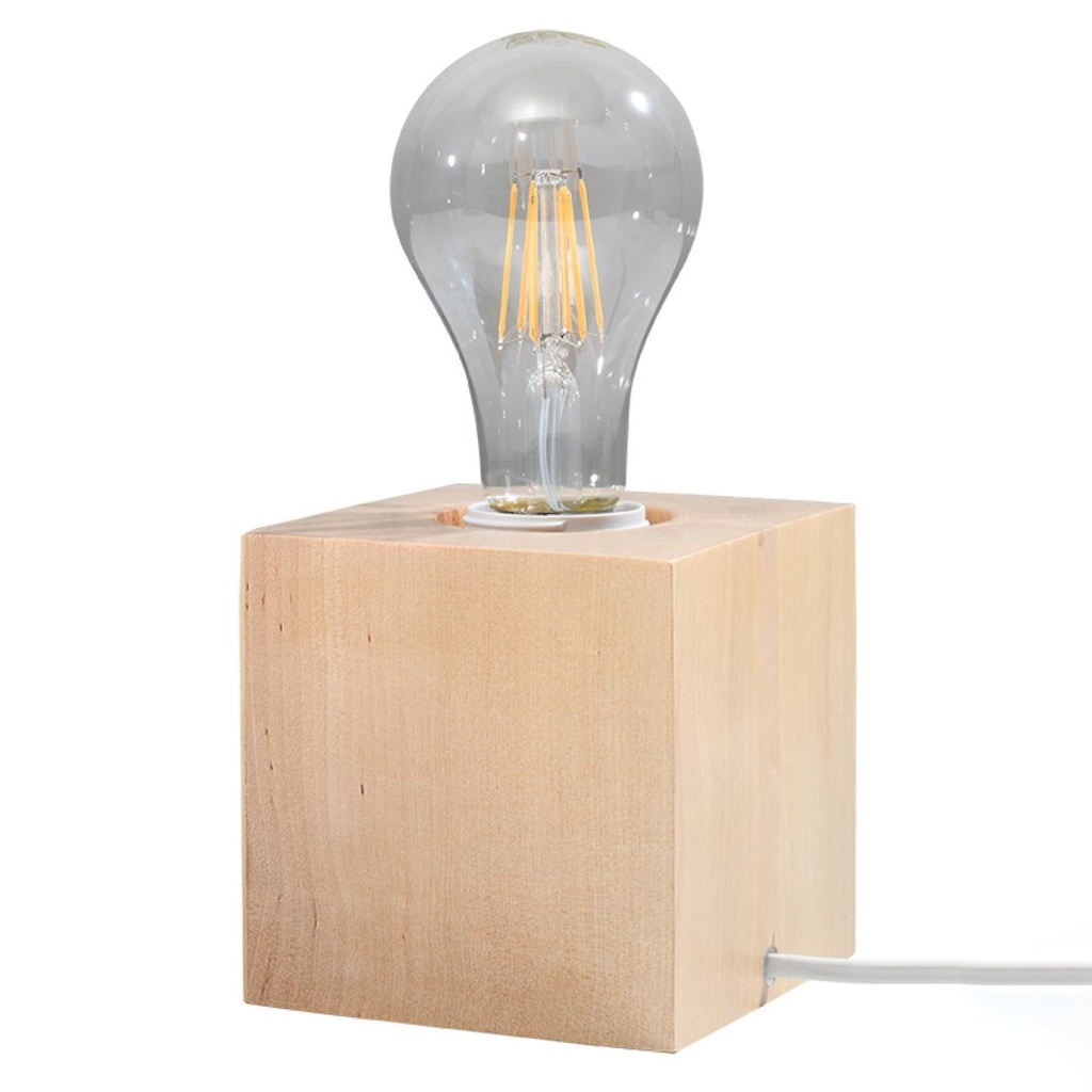 [SL.0677] ARIZ wooden table lamp