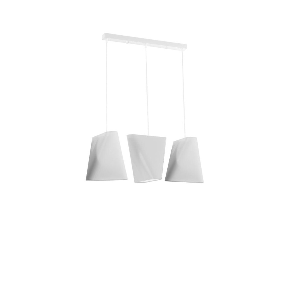 [SL.0771] Lampadario BLUM 3 bianco