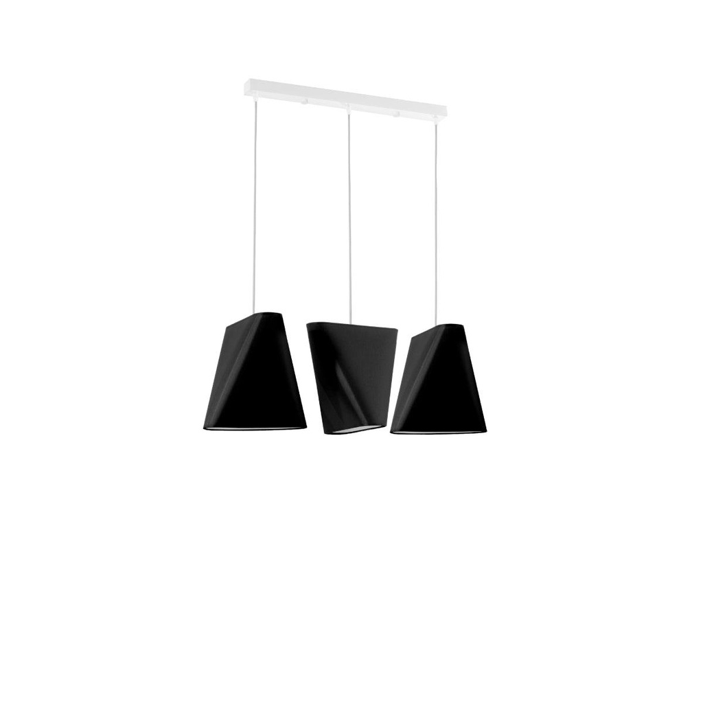 [SL.0772] BLUM 3 black chandelier