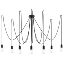 EDISON 7 Black Chandelier