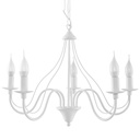 Lampadario MINERWA 5 bianco