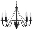 Lampadario MINERWA 5 nero