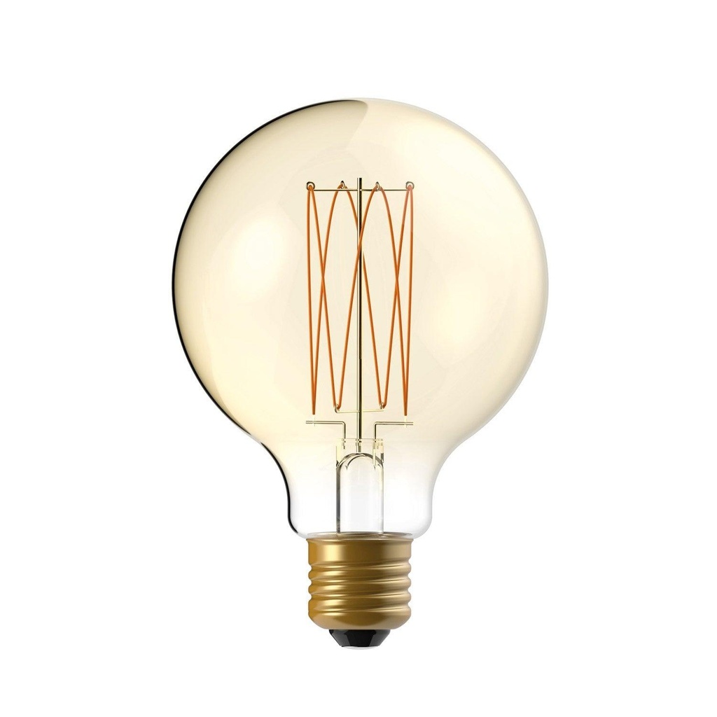 [8057971910205] Carbon Line LED-Lampe, vertikaler Glühfaden, G95 Globe, 7W