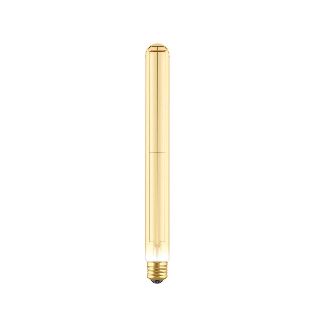 Lampadina LED Dorata Carbon Line filamento verticale T32X300 7W