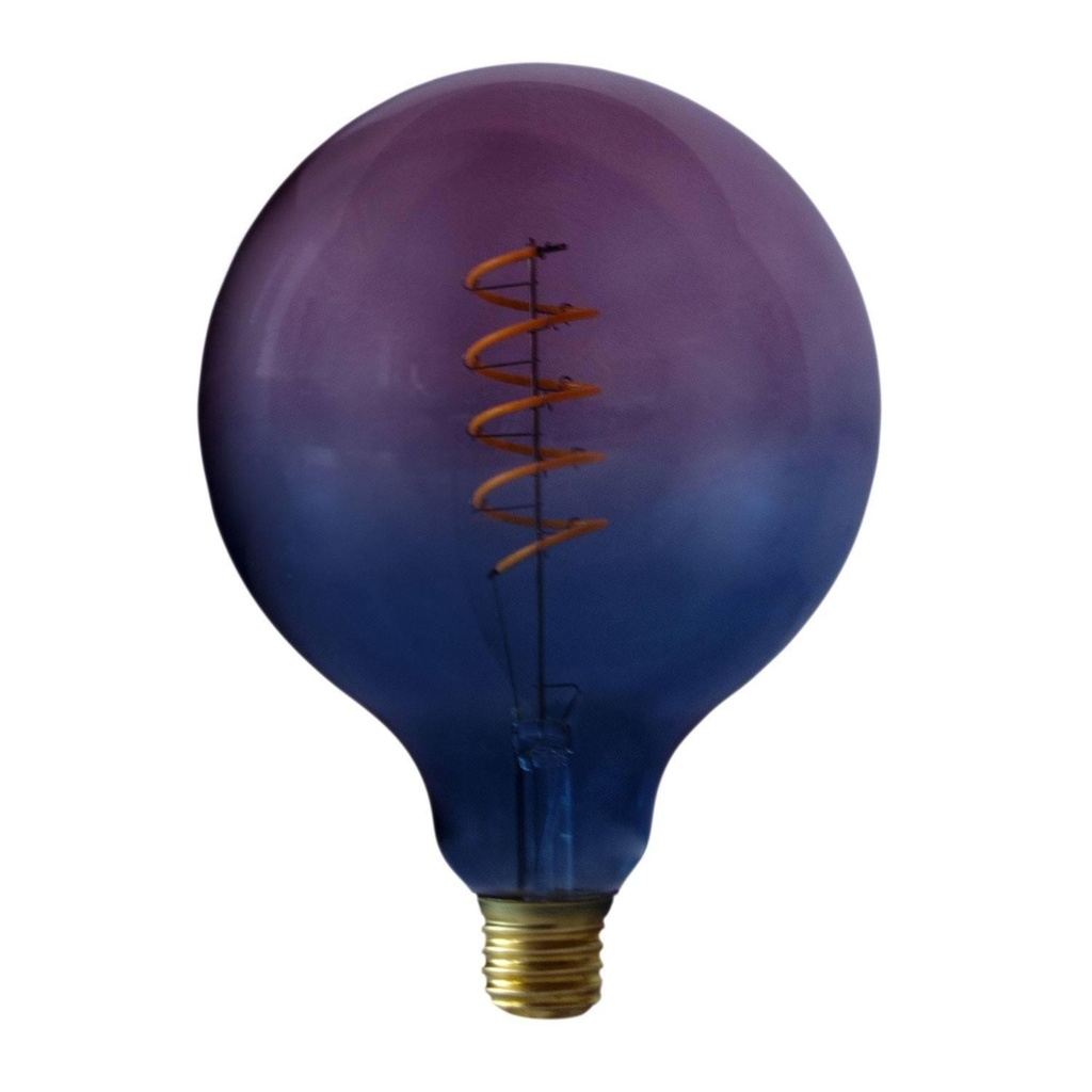 [8055681815155] Dream LED-Glühbirne Globe G125 Pastel Line Spiral Filament 4W