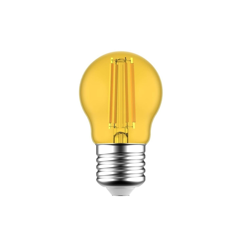 [8055681816404] Ampoule LED décorative globe jaune E27 1,4 W 80 lm G45