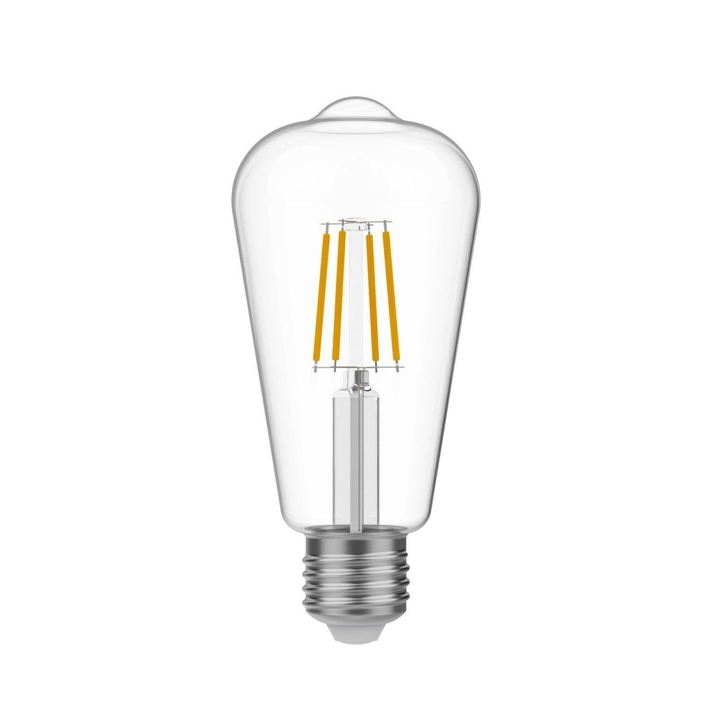 Klare LED-Edison-Glühbirne ST64 4W 470Lm E27 2700K - E03