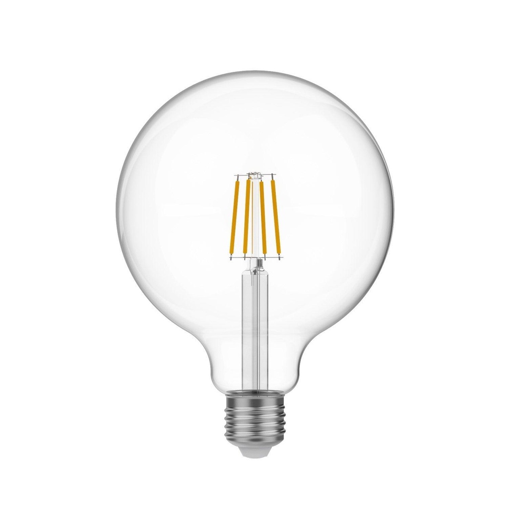 Lampadina LED Trasparente Globo G125 4W 470Lm E27 2700K - E05