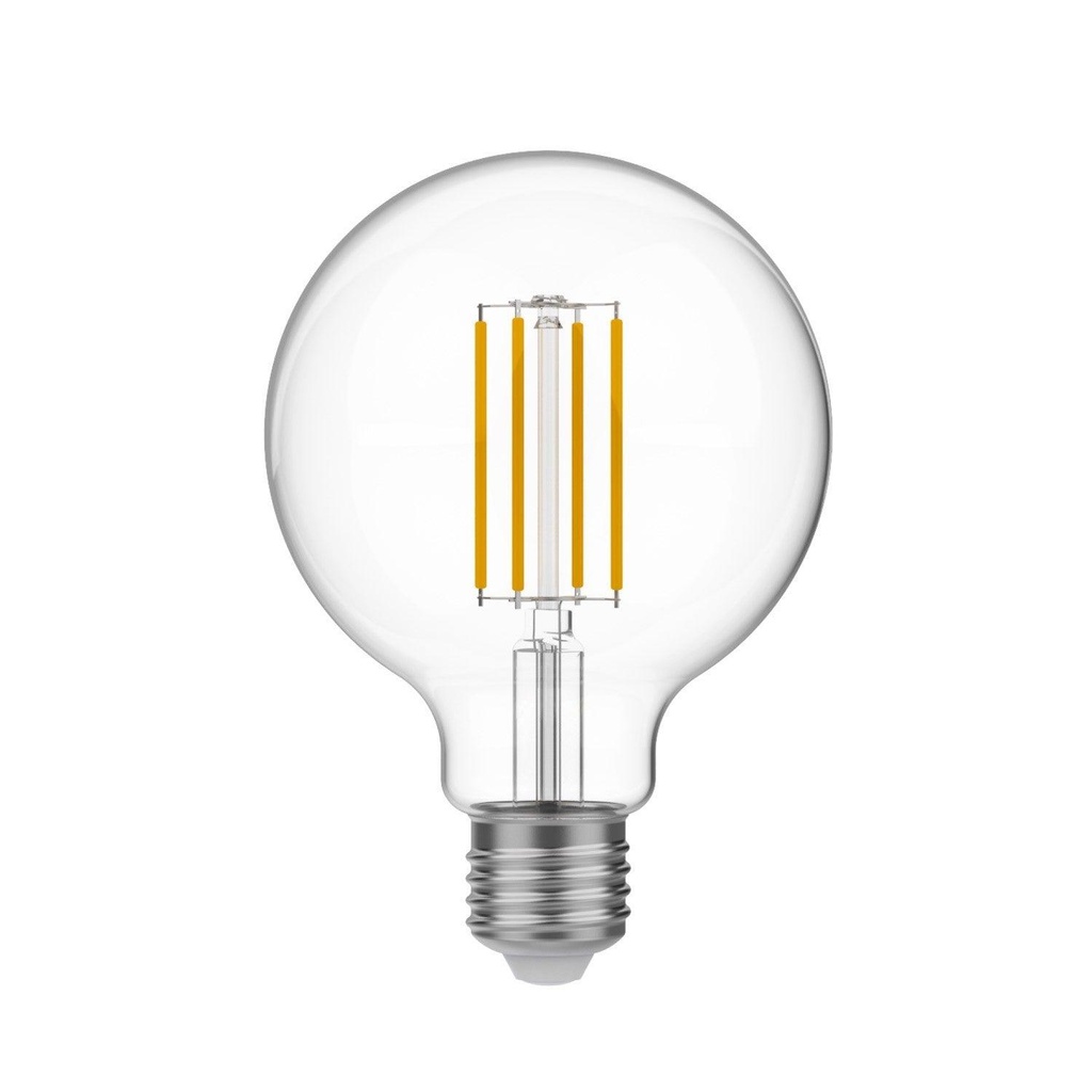 Klare LED-Glühbirne Globe G95 7W 806Lm E27 3500K Dimmbar -