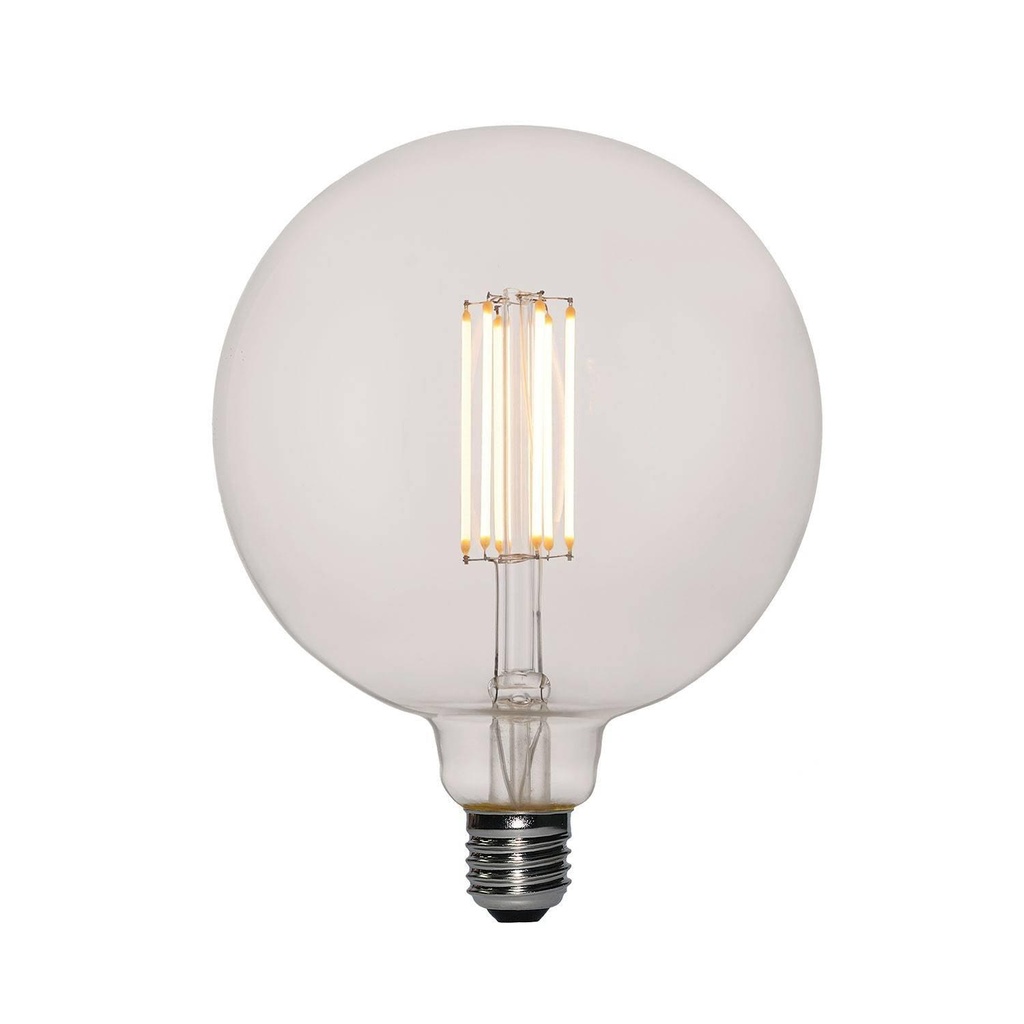 Lampadina LED Trasparente XL Globo G155 filamento diritto 7W 580Lm