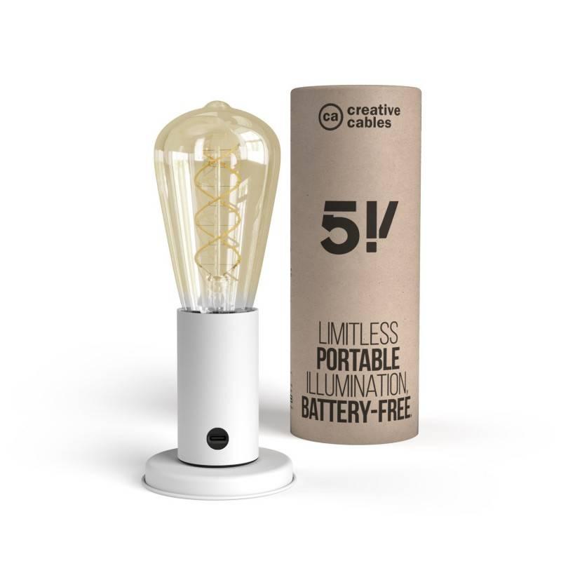 [8050997673130] Lampada portatile in confezione regalo SI! a 5 volt
