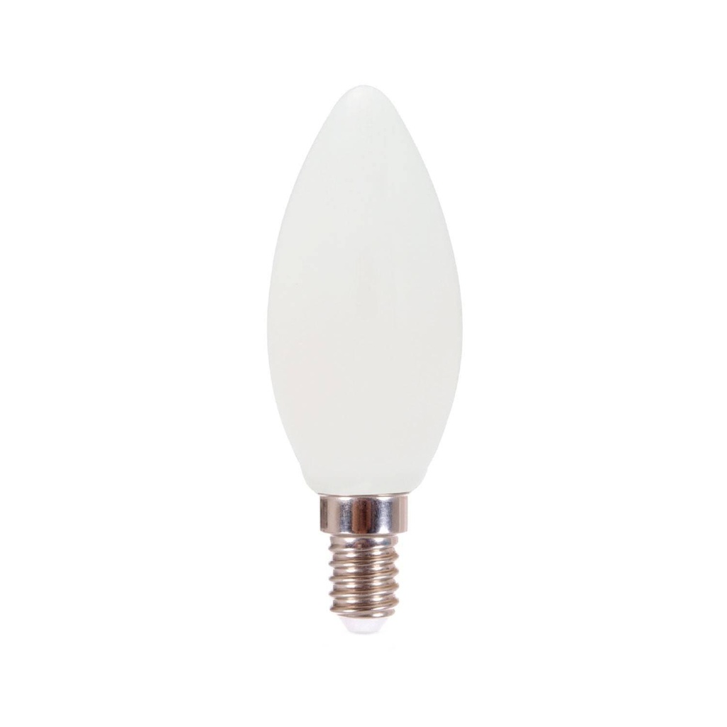 [8055681816060] Milchig-olivfarbene LED-Glühbirne 6W 806Lm E14 2700K
