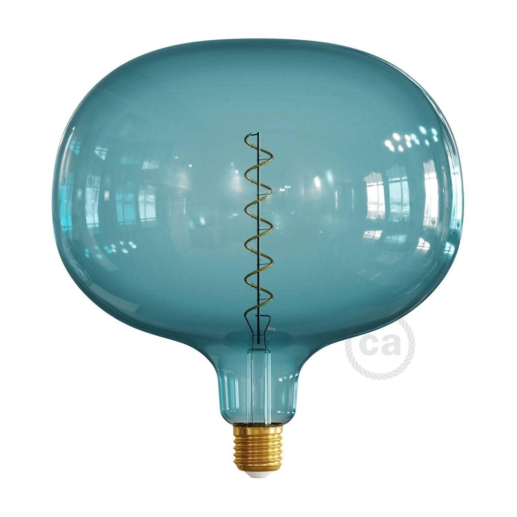 [8057730817172] Lampadina LED Ocean Blue XXL Cobble linea Pastel filamento a