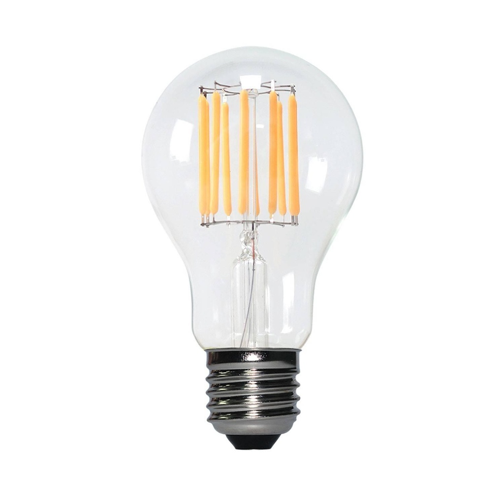 Lampadina LED Trasparente Linea 5V filamento verticale Goccia A60