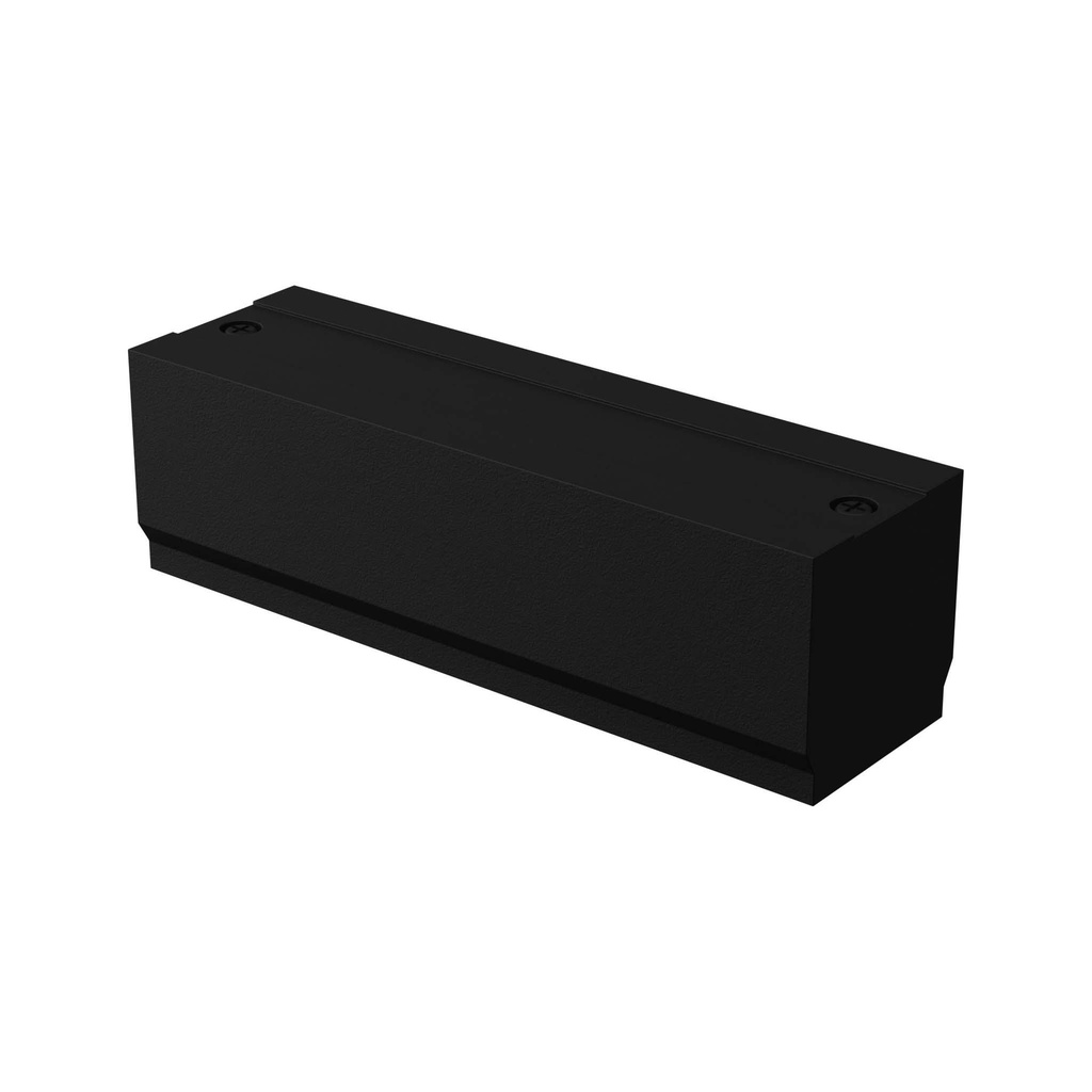 Connettore di alimentazione diritto nero