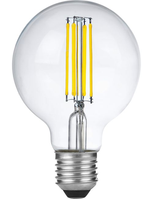 Ampoule LED E27 à filament sphérique, LX023815552