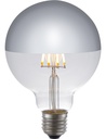 Ampoule LED E27 à filament sphérique avec miroir supérieur, L279029012