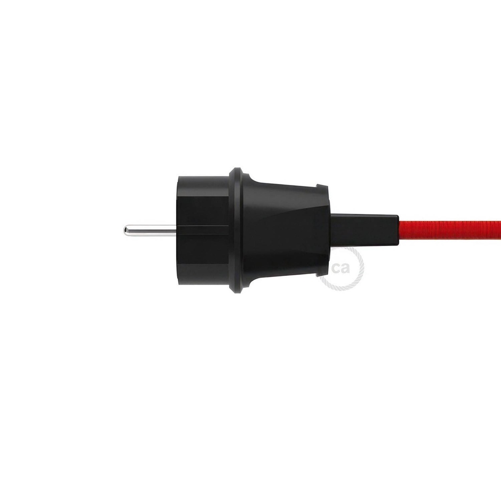 Black Franco-German plug for Lumet Catenary System