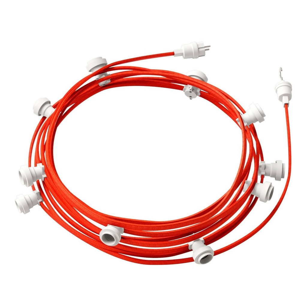 Ready-to-use 12.5 m Lumet System catenary with textile cable,