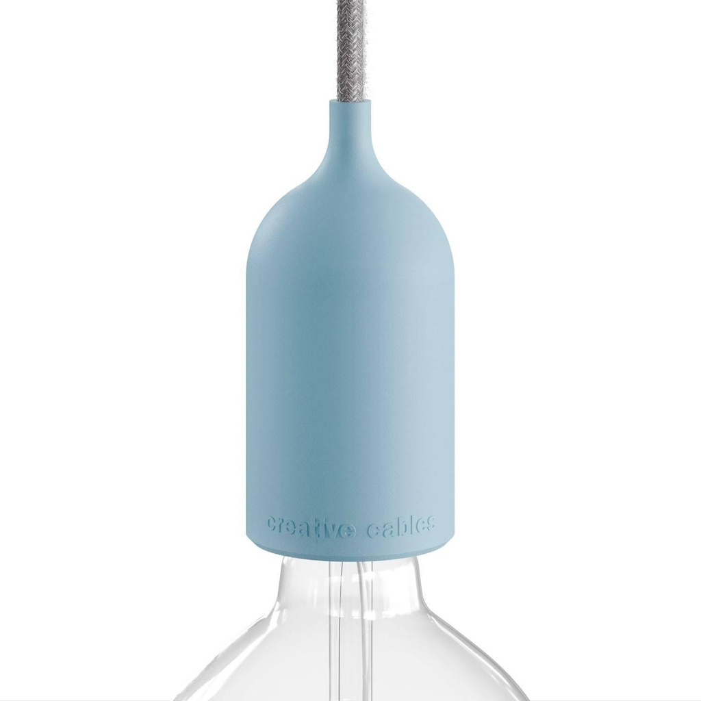 [8,05773E+12] EIVA PASTEL, E27 IP65 silicone outdoor lampholder kit - the