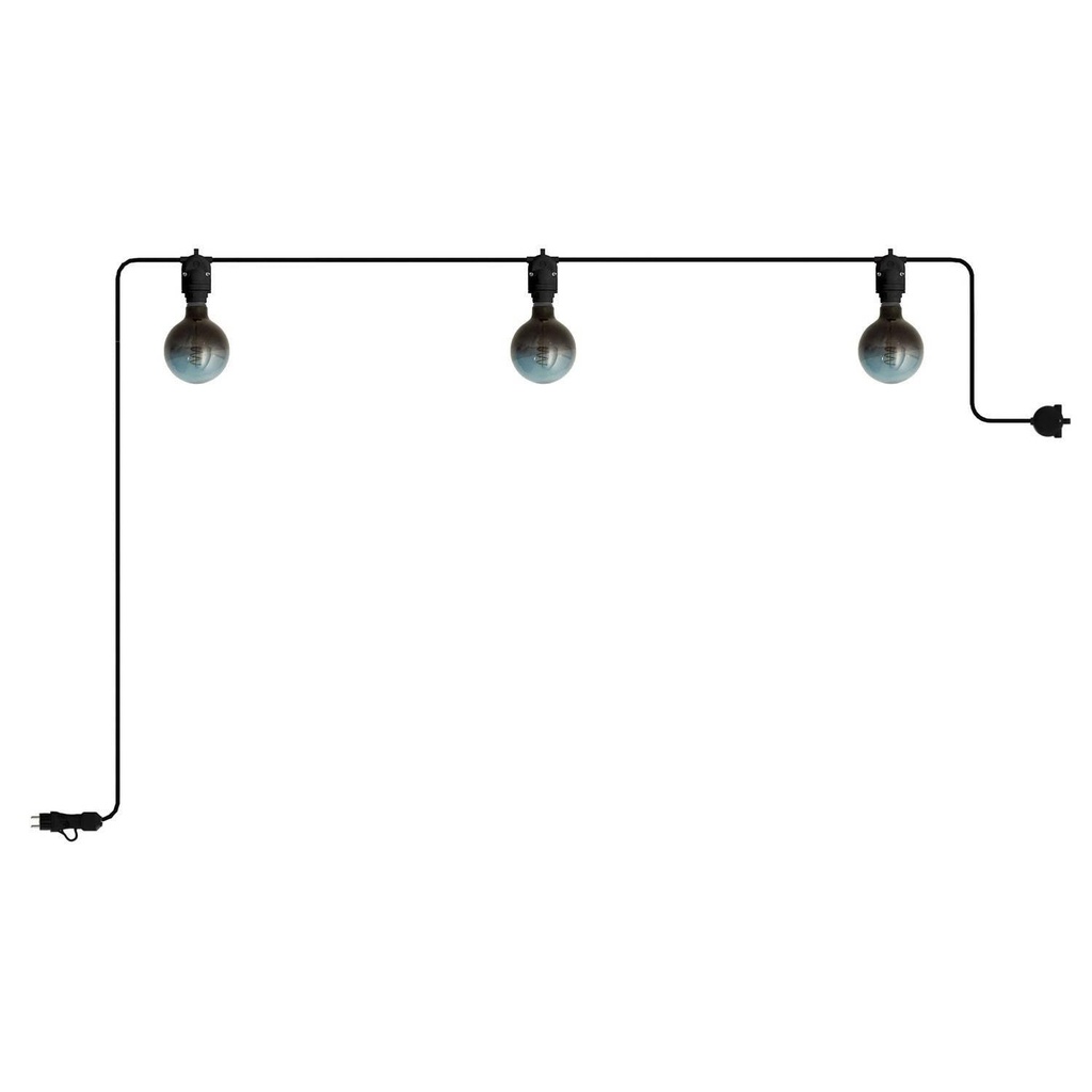 EIVA IP65 portable outdoor catenary with 3 lights