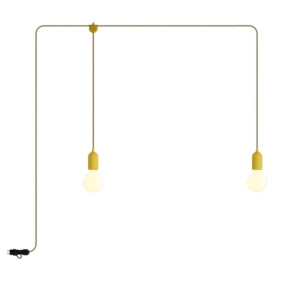 [8,051E+12] F-Snake EIVA IP65 Portable 2-Light Outdoor Lamp