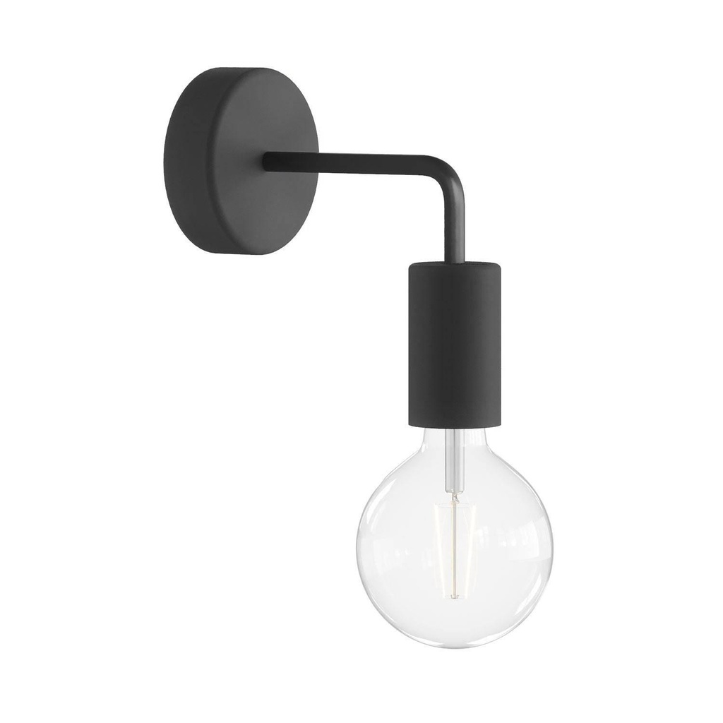 EIVA ELEGANT light fitting with L-shaped extension, rosette and lamp holder