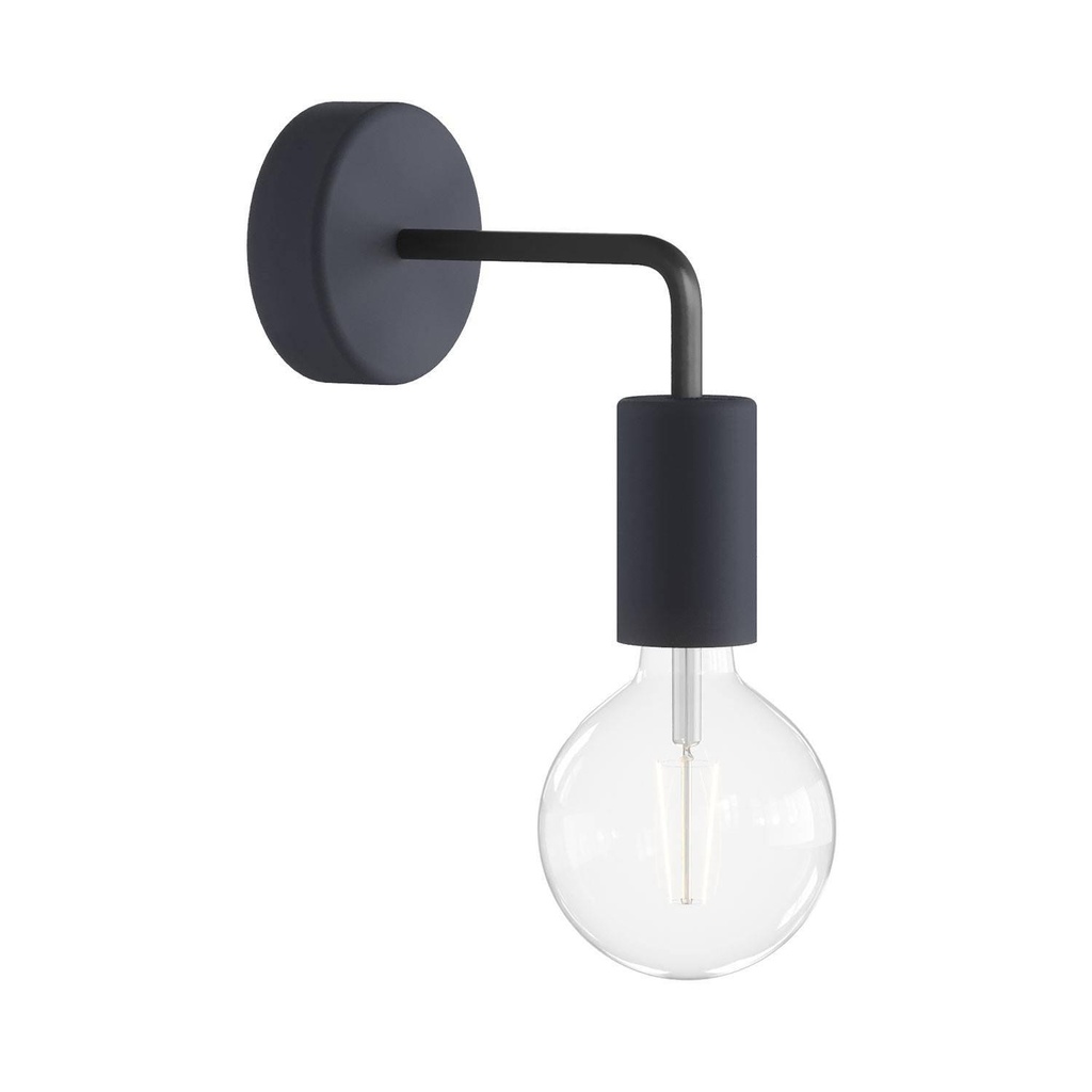 EIVA ELEGANT light fitting with L-shaped extension, rosette and lamp holder