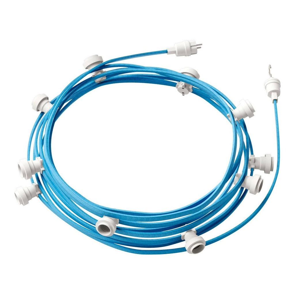 Ready-to-use 12.5 m Lumet System catenary with textile cable,