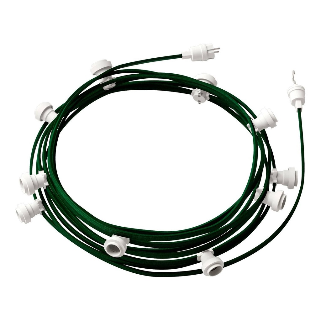 Catenaria Sistema Lumet pronta all'uso da 12,5 m con cavo tessile,