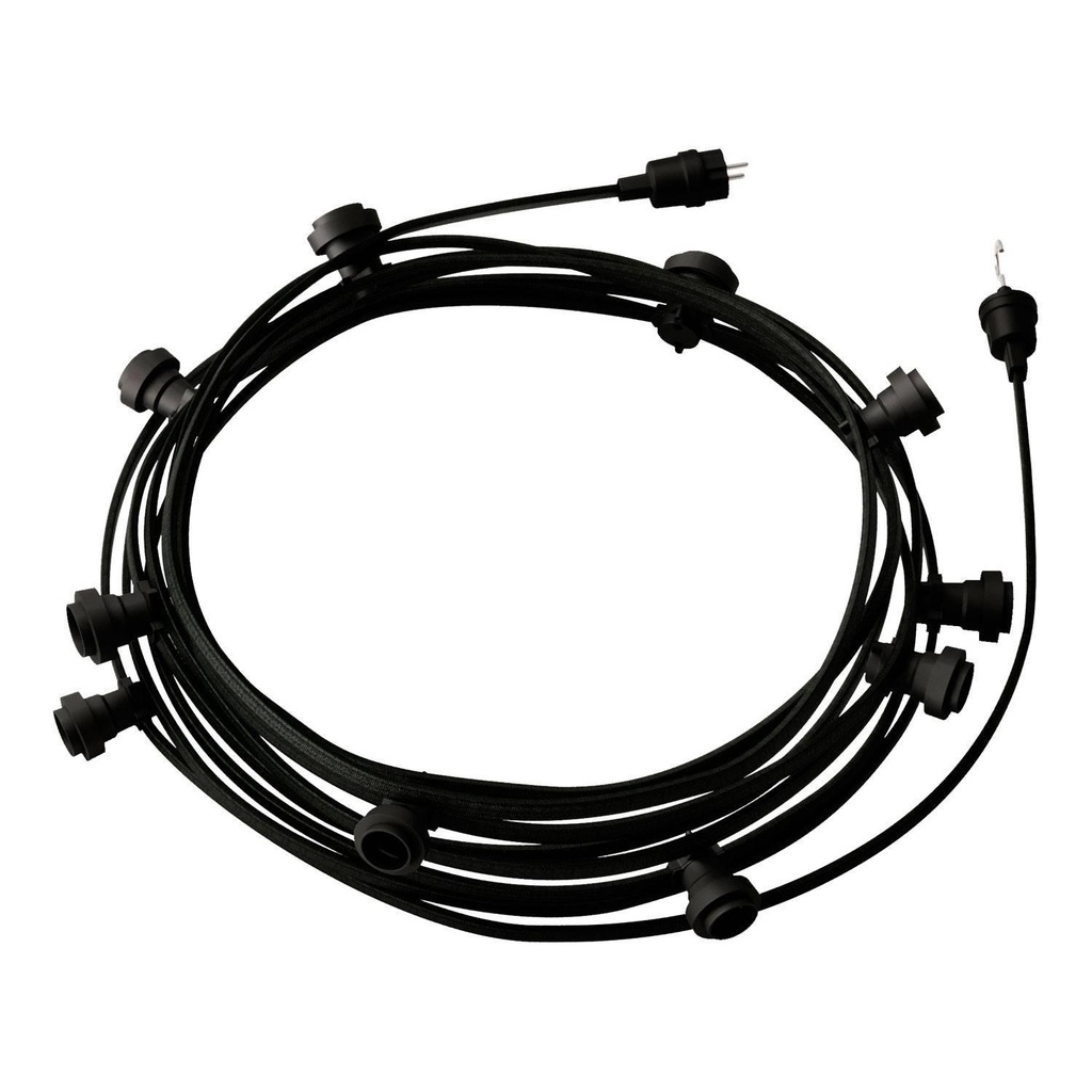 Ready-to-use 12.5 m Lumet System catenary with textile cable,
