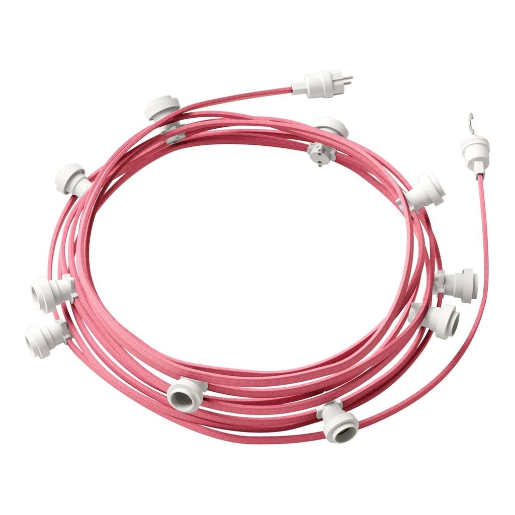 Ready-to-use 12.5 m Lumet System catenary with textile cable,