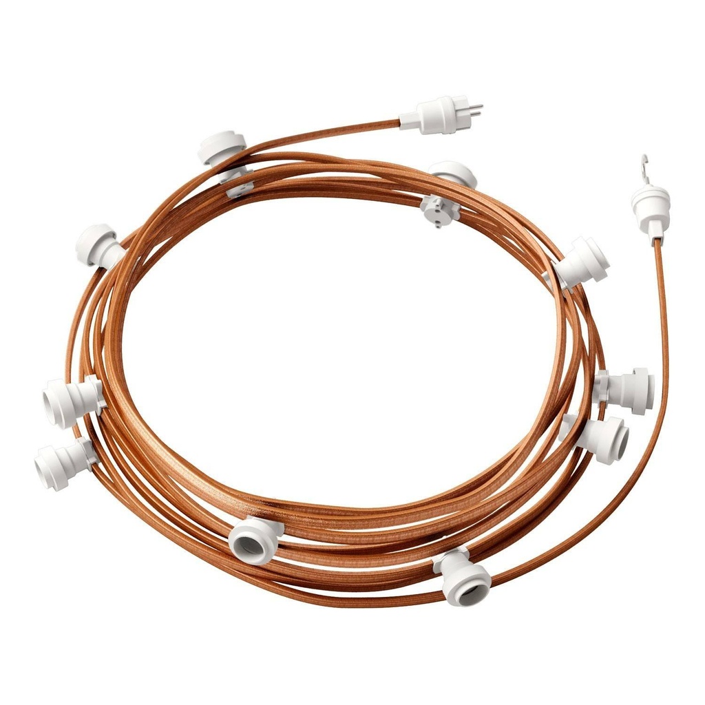 Ready-to-use 12.5 m Lumet System catenary with textile cable,