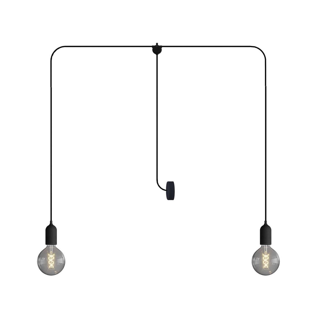 T-Snake EIVA Lampada da esterno IP65 a 2 luci con rosone