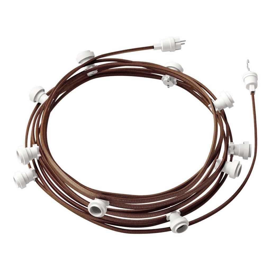 Ready-to-use 12.5 m Lumet System catenary with textile cable,