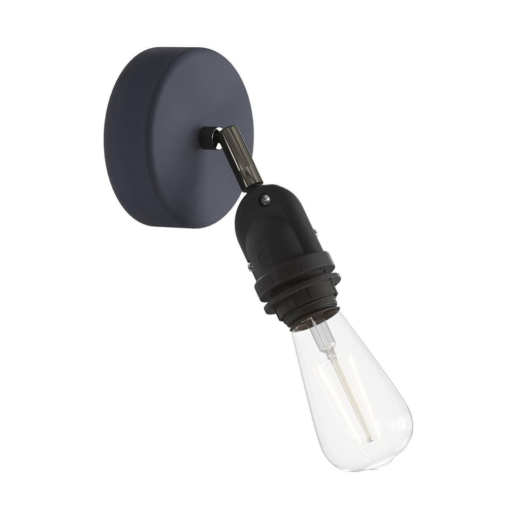 EIVA shade holder with swivel joint, rosette and