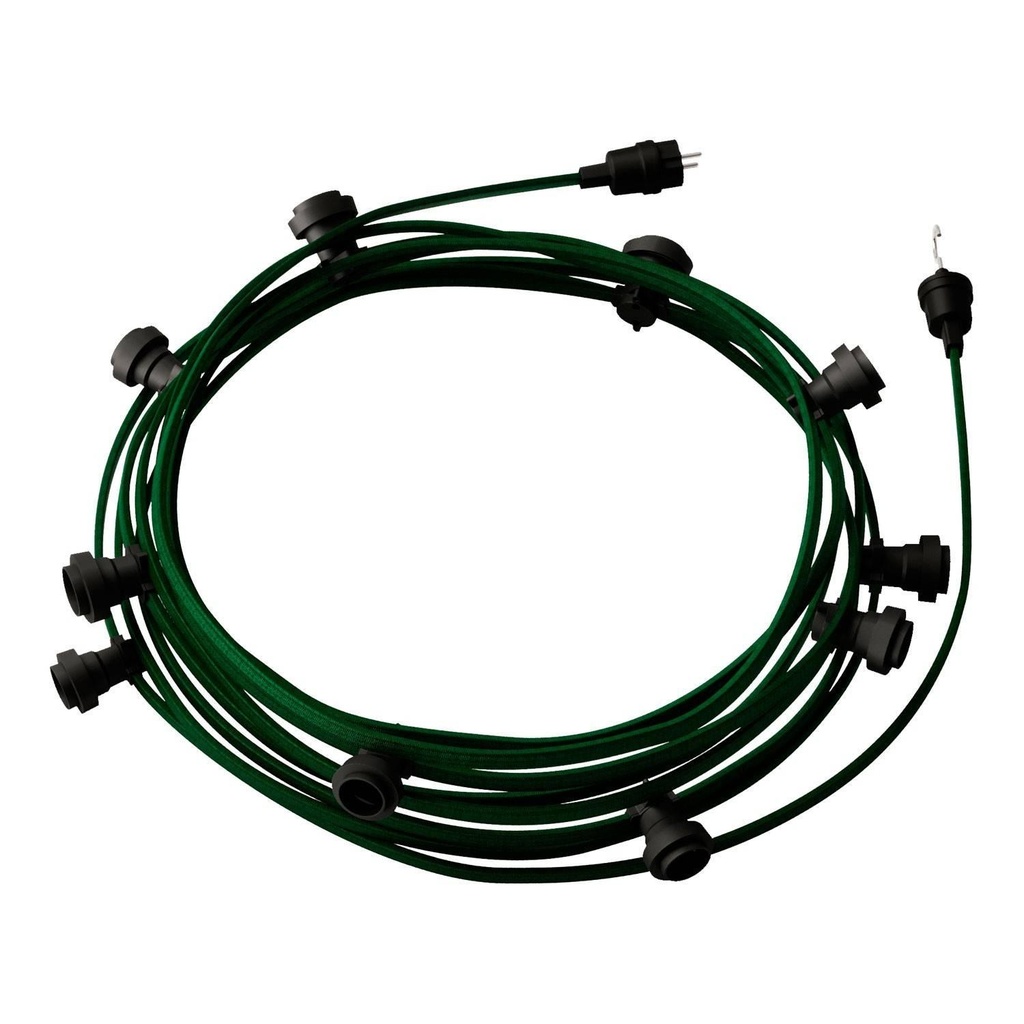 Ready-to-use 12.5 m Lumet System catenary with textile cable,