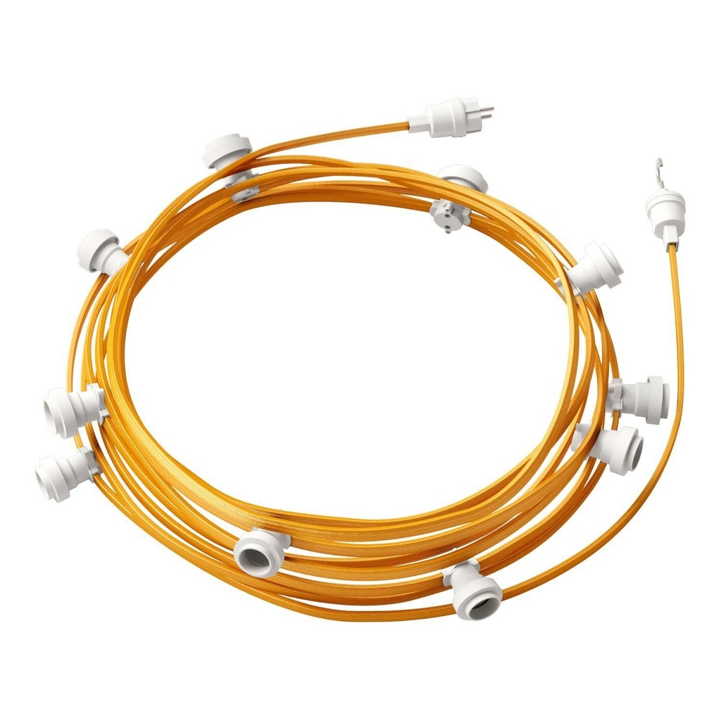 Ready-to-use 12.5 m Lumet System catenary with textile cable,