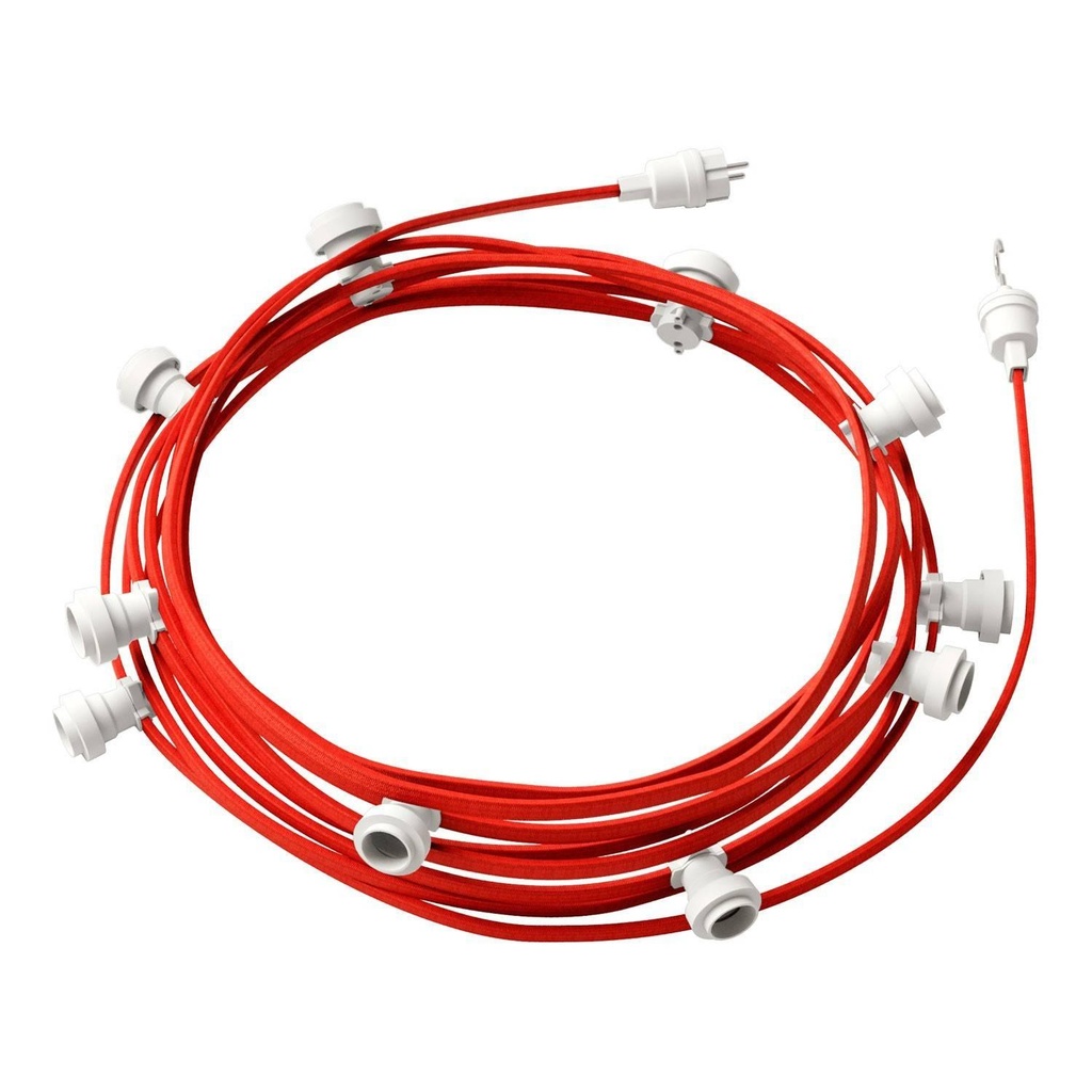 Ready-to-use 12.5 m Lumet System catenary with textile cable,