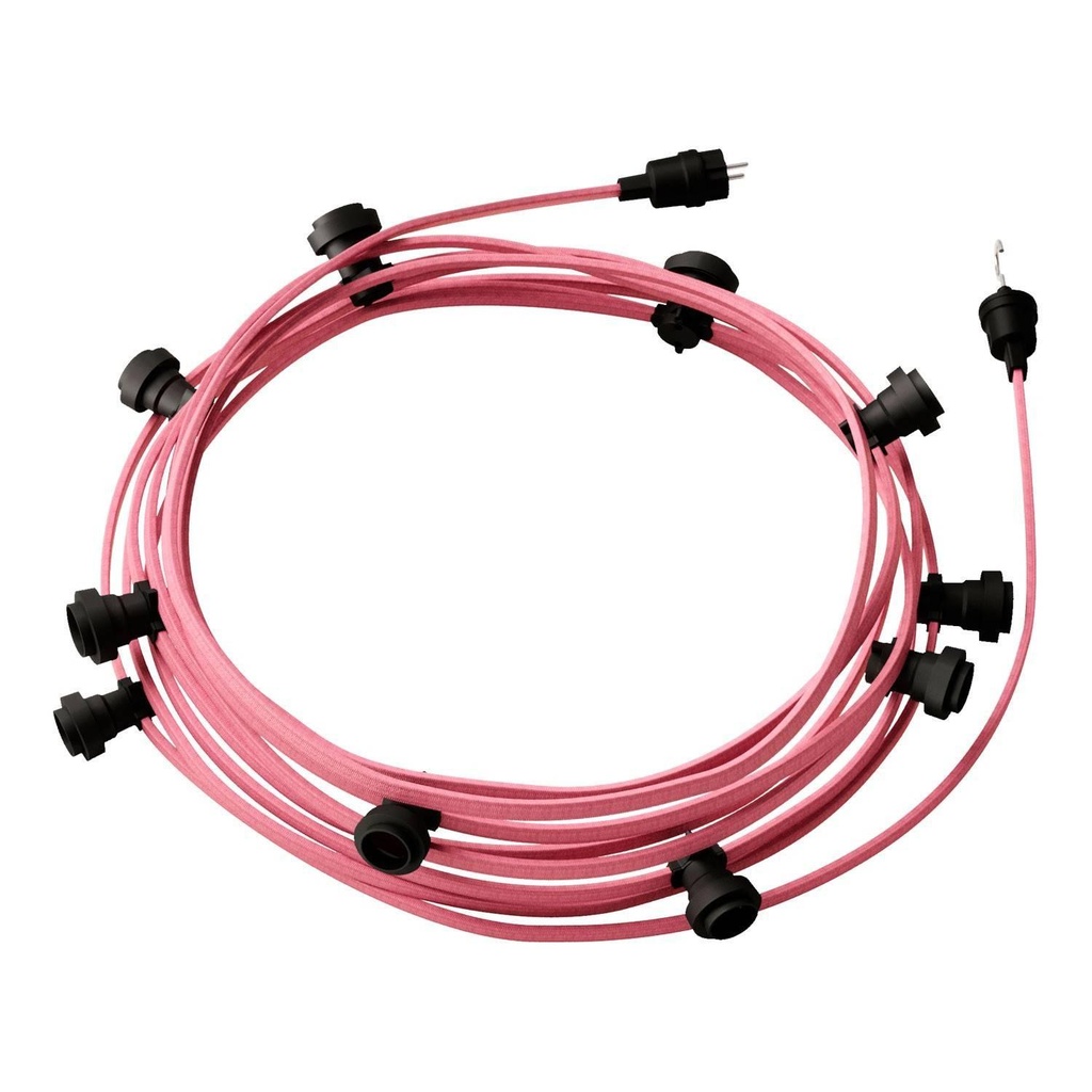 Ready-to-use 12.5 m Lumet System catenary with textile cable,