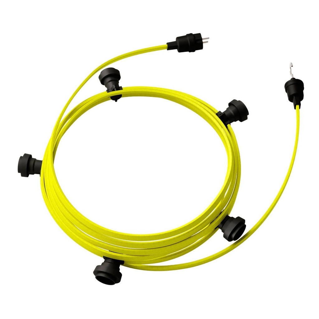 Ready-to-use 7.5 m Lumet System catenary with textile cable, 5