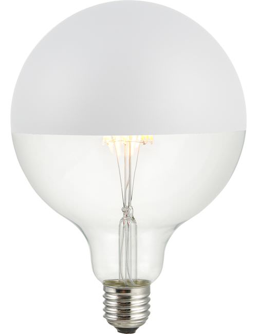 Ampoule LED E27 à filament, globe, miroir supérieur, LX023825832