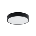 Lampada da soffitto ONYX 40 LED nera 3000K