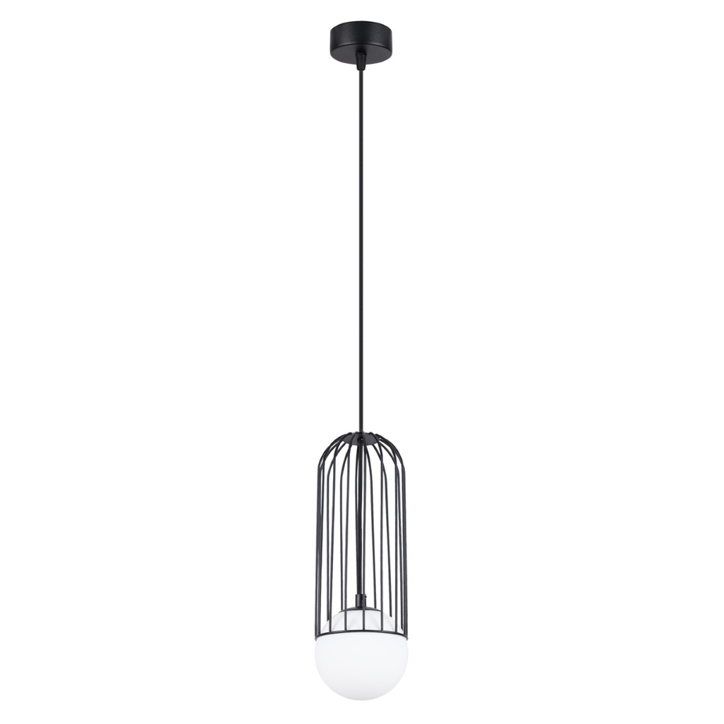 Lampada a sospensione BRINA 1 nera
