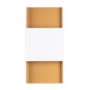 Wall lamp DURLIN gold/white