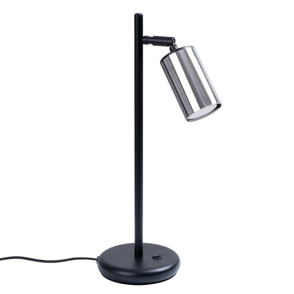 Lampada da tavolo WINX nero/cromo