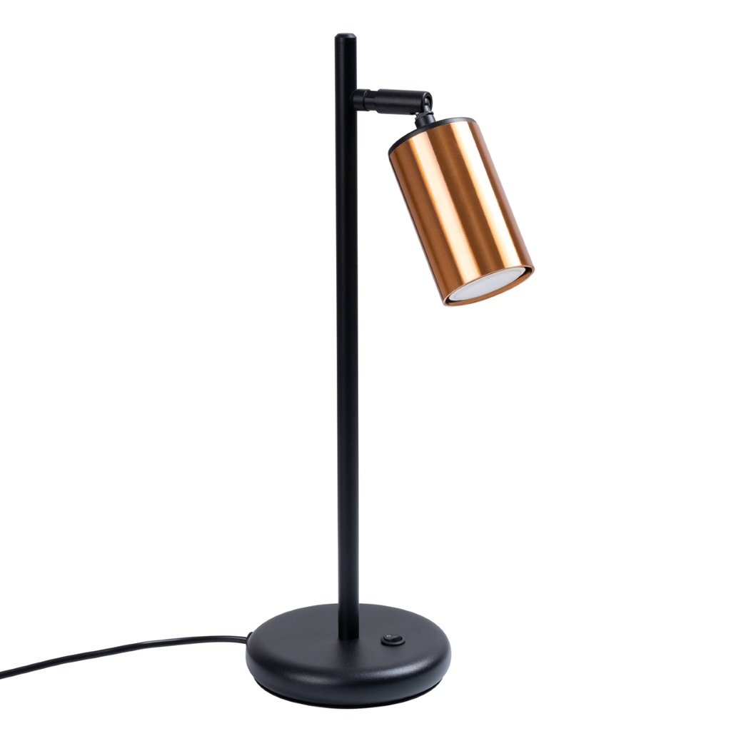Lampada da tavolo WINX nero/cooper
