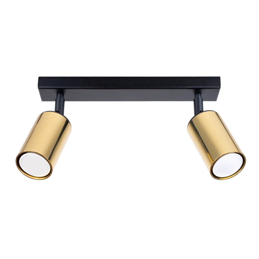 Lampada da soffitto WINX 2 nero/oro
