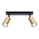 Lampada da soffitto WINX 2 nero/oro