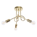 Chandelier LOOP 3 glossy gold